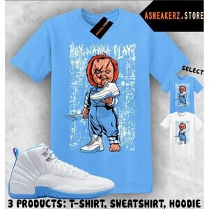 Shirt Matching Aj 12 MeloDenver Nuggets Match Sneaker Sneakerhead Chucky